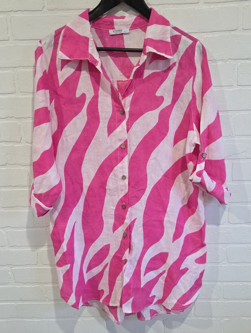 Rosemarine Linen Tunic